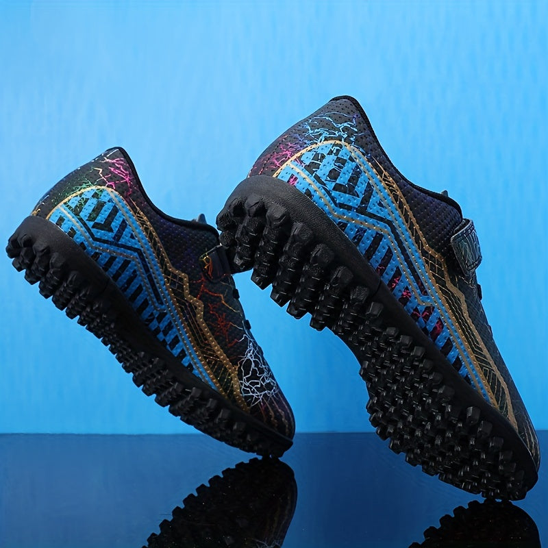 Boy's Turf Football Boots Anti-Skid Breathable TF Soccer Cleats