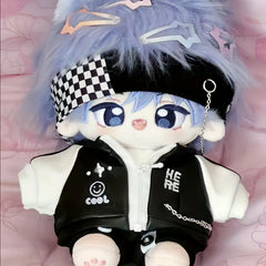 7inch Doll Clothes Set with Hairband Jacket Coat Underwear Pants
