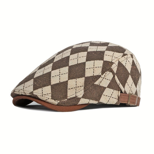 Adjustable Cotton Peaked Cap for Outdoor Activities
