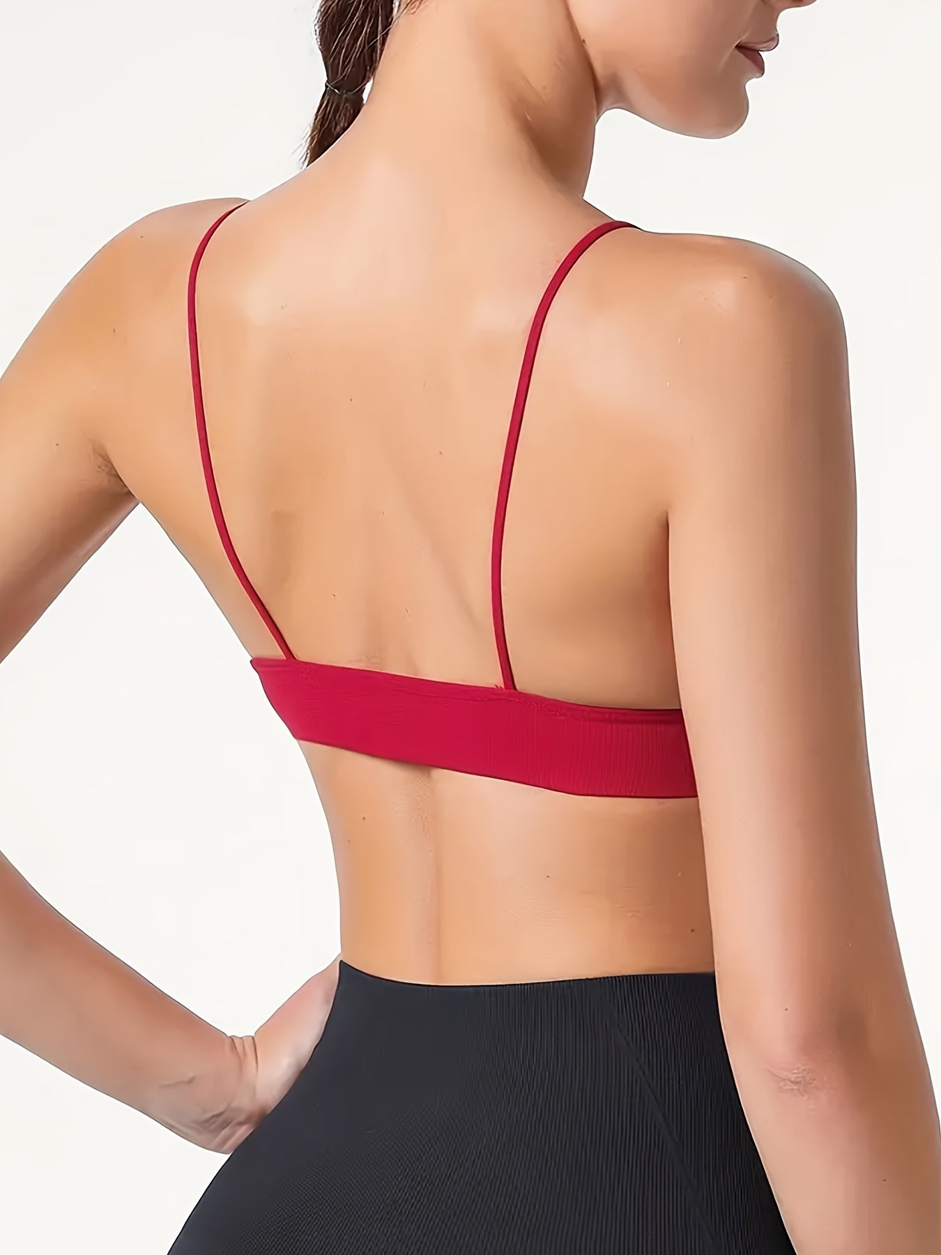 Triangle Cups Wireless Bra Soft Seamless Intimates Lingerie