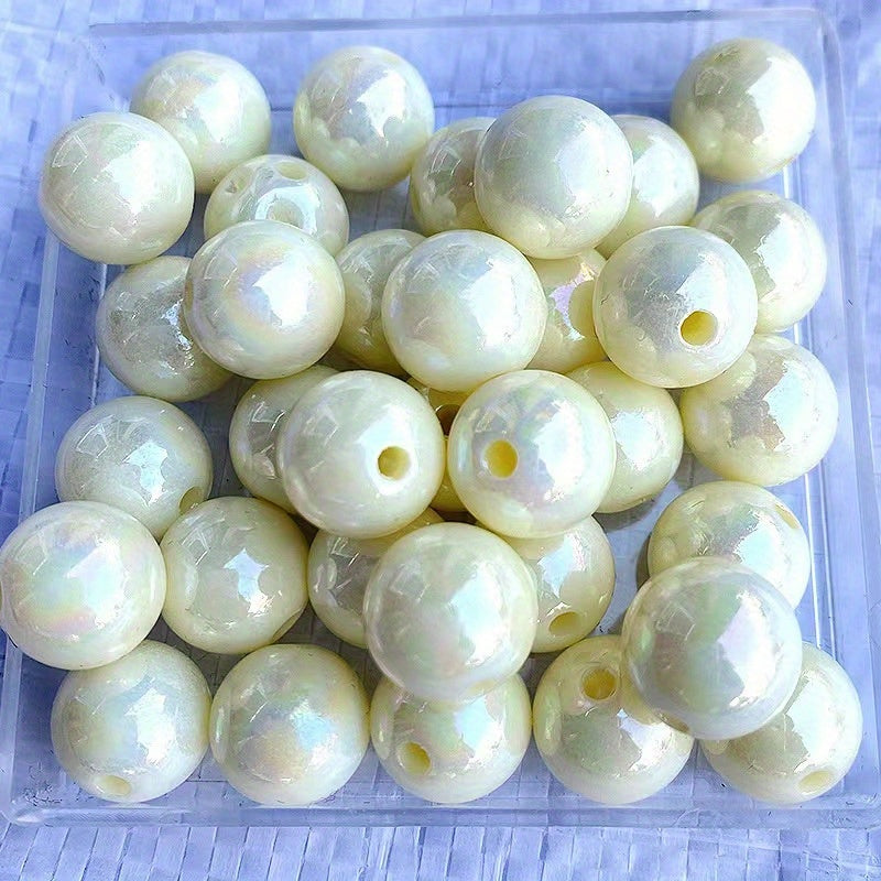8mm Candy Acrylic Round Beads Pastel for Jewelry Making DIY Crafts