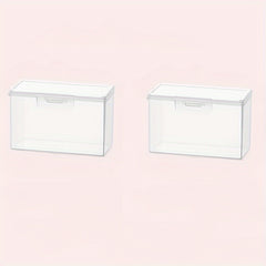 Clear Playing Card Box Deck Case Two Poker Images NO Cards Christmas Gift