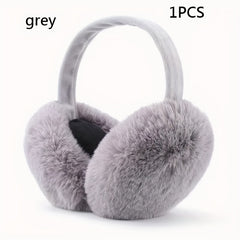Adjustable Winter Ear Muffs Windproof Plush Ear Covers