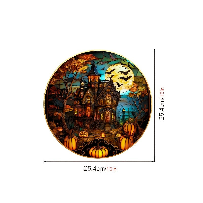 Halloween PVC Static Window Sticker Removable Holiday Decoration Film