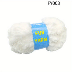 4pcs Faux Mink Fur Yarn for DIY Knitting/Crocheting