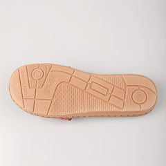 Colorful Knit Slides Open Toe Soft Beach Shoes
