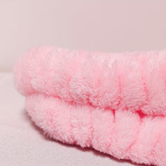 Cartoon Antlers Ear Headband Elastic Makeup Headband Plush Hair Band