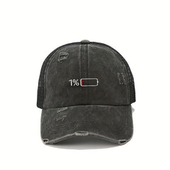 Distressed Mesh Trucker Hat Dad Hats For Women