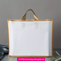 Golden Rim Handbag Gift Bag Shopping Bag Multifunctional Clothing Cosmetic