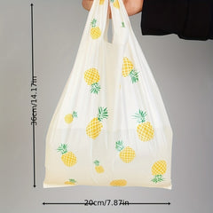 50pcs Plastic Bulk Shopping Bags 19 X 35