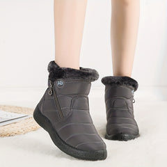 Thermal Fur Lined Snow Boots Non Slip Winter Boots
