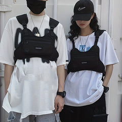 Rig Chest Bag Hip Hop Streetwear Large Capacity Waist Bag