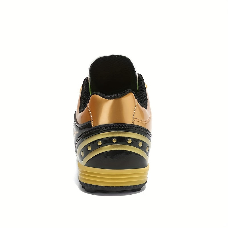 Kids Turf Soccer Shoes Athletic Shock Absorption Non slip Sneakers