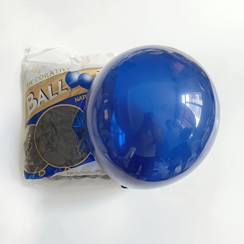 200pc Dark Latex Balloon Starry Sky Balloon 12.7x25.4x30.48cm