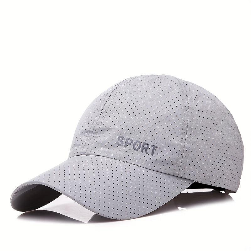 Outdoor Sunscreen Hat For Man Breathable Quick drying Baseball Cap