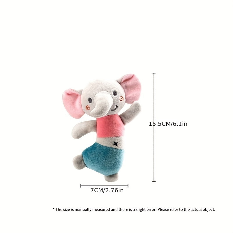 Baby Rattle Plush Comforting Doll Bed Bell Decoration