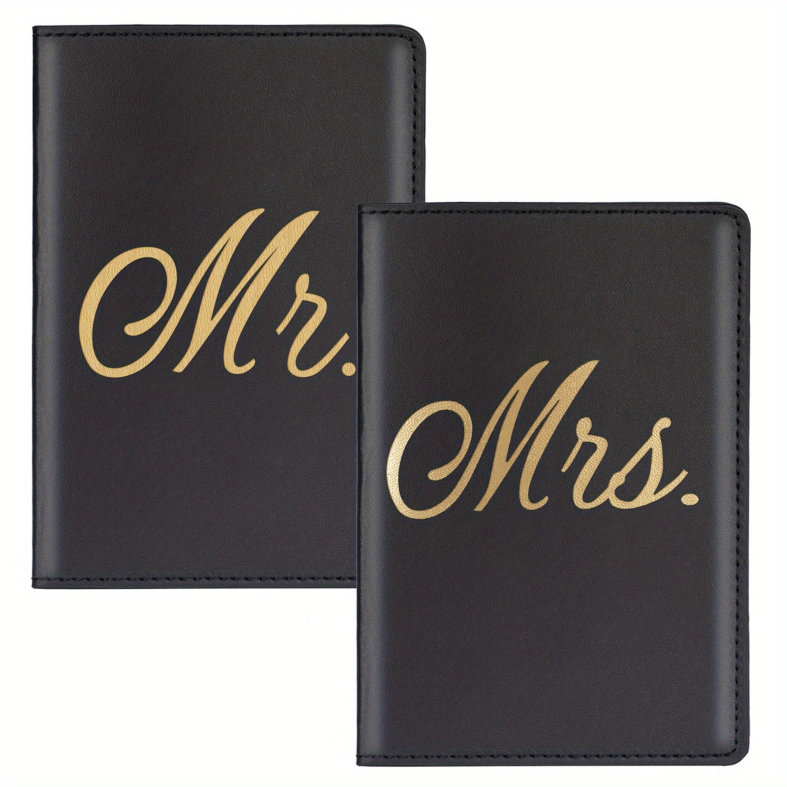 Mr And Mrs Travel Passport Holders Set