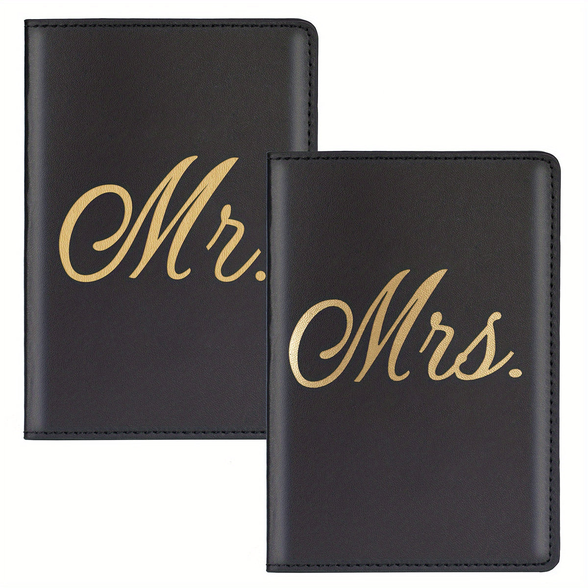 Mr And Mrs Travel Passport Holders Set