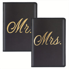 Mr And Mrs Travel Passport Holders Set