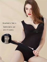 Seamless Shaping Tank Top Waist Trainer Tummy Control Slimmer