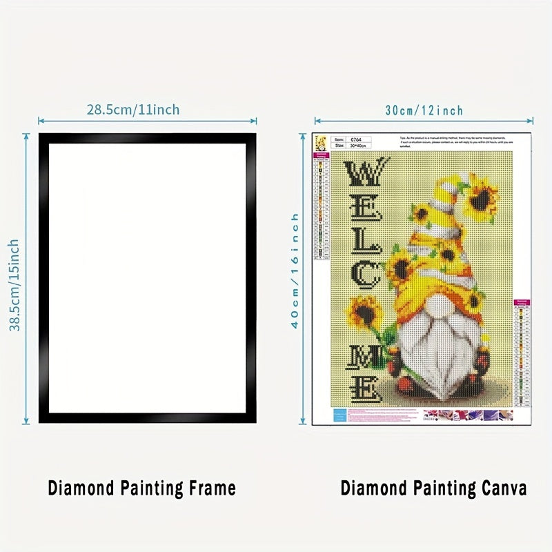 2pcs Magnetic Diamond Painting Frame 12x16in - Transform Photos