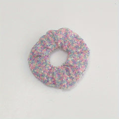 LED Lighting Sequin Scrunchies Hair Tie Bracelet For Halloween Christmas
