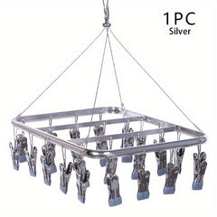 Aluminum Drying Rack Sock Rack Anti-slip Clip Hanger