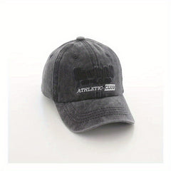 Kids Spring Autumn Adjustable Casual Baseball Cap w/ Letter Embroidery