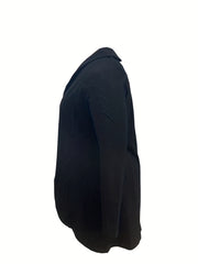  Solid Cable Long Sleeve Open Front Cardigan