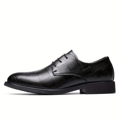 Men's Plaid Print Oxford Shoes Size 13