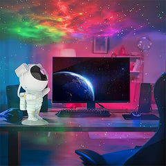 Astronaut Star Projector Night Light Nebula Remote Control