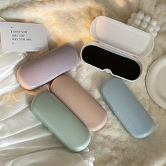 Cream Glasses Case Portable Sunglasses Storage Box