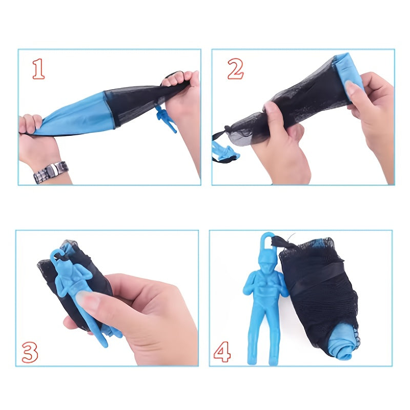 Kids' Hand cast Parachute Toys with Digital Soldiers