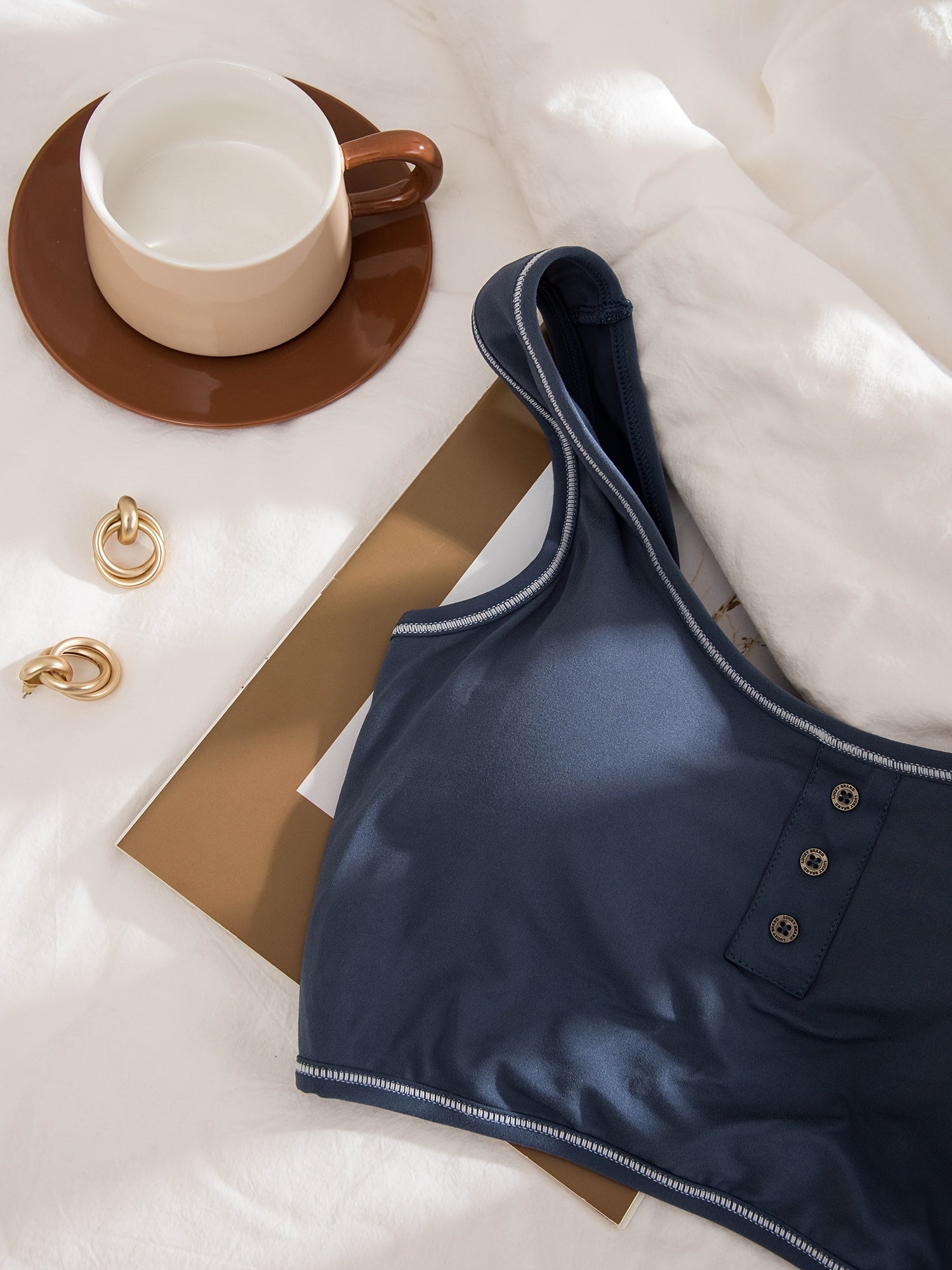 Seamless Wireless Sports Bra Breathable Tank Bra