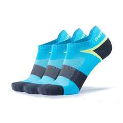 Colorblock Stripe Print Socks Soft & Lightweight Sport Ankle Socks