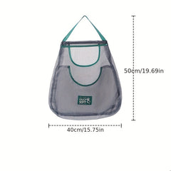 Hanging Mesh Bag for Kitchen Storage of Vegetables and Fruits