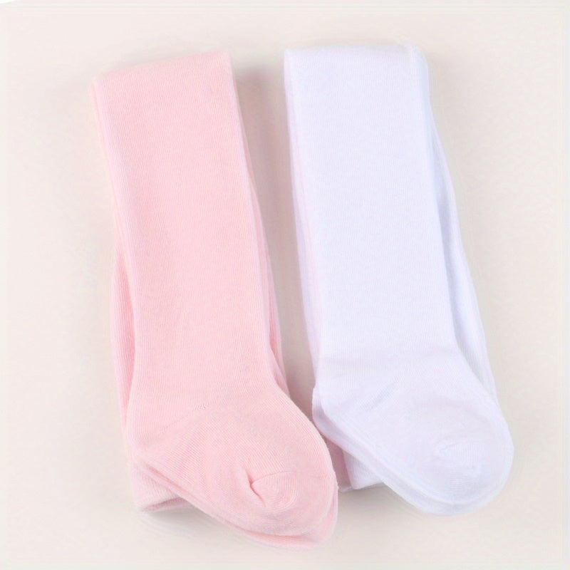 2 Pairs Baby Girls Kids Pantyhose Leggings Breathable Comfy Leggings