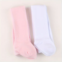 2 Pairs Baby Girls Kids Pantyhose Leggings Breathable Comfy Leggings
