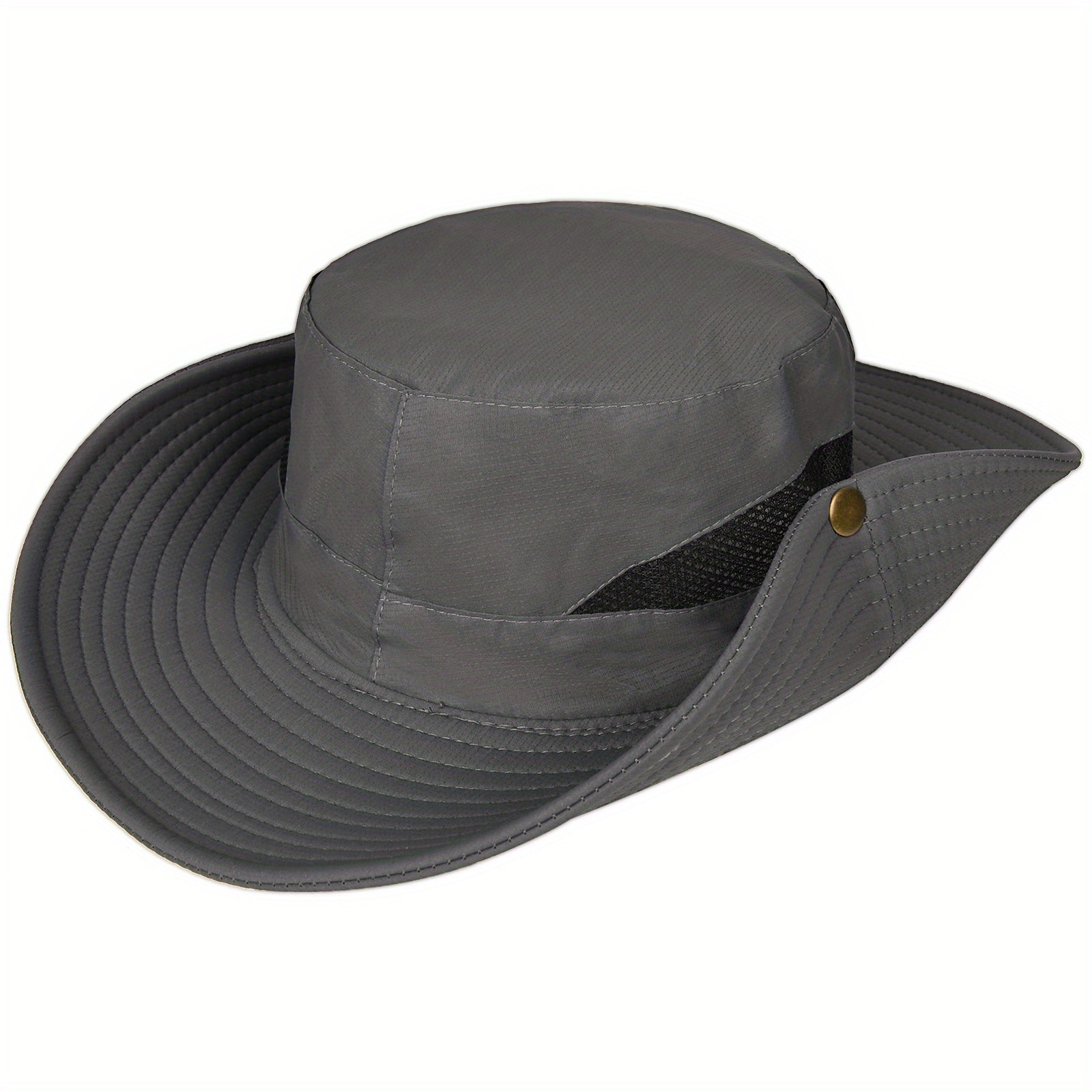 Wide Brim Fisherman Hat Foldable Sun Hat For Men Women