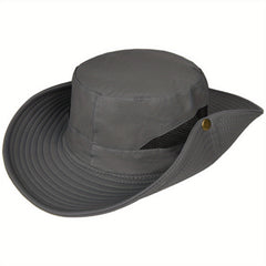 Wide Brim Fisherman Hat Foldable Sun Hat For Men Women