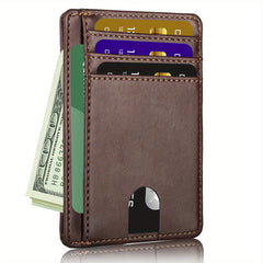 Men's RFID Blocking Front Pocket Wallet