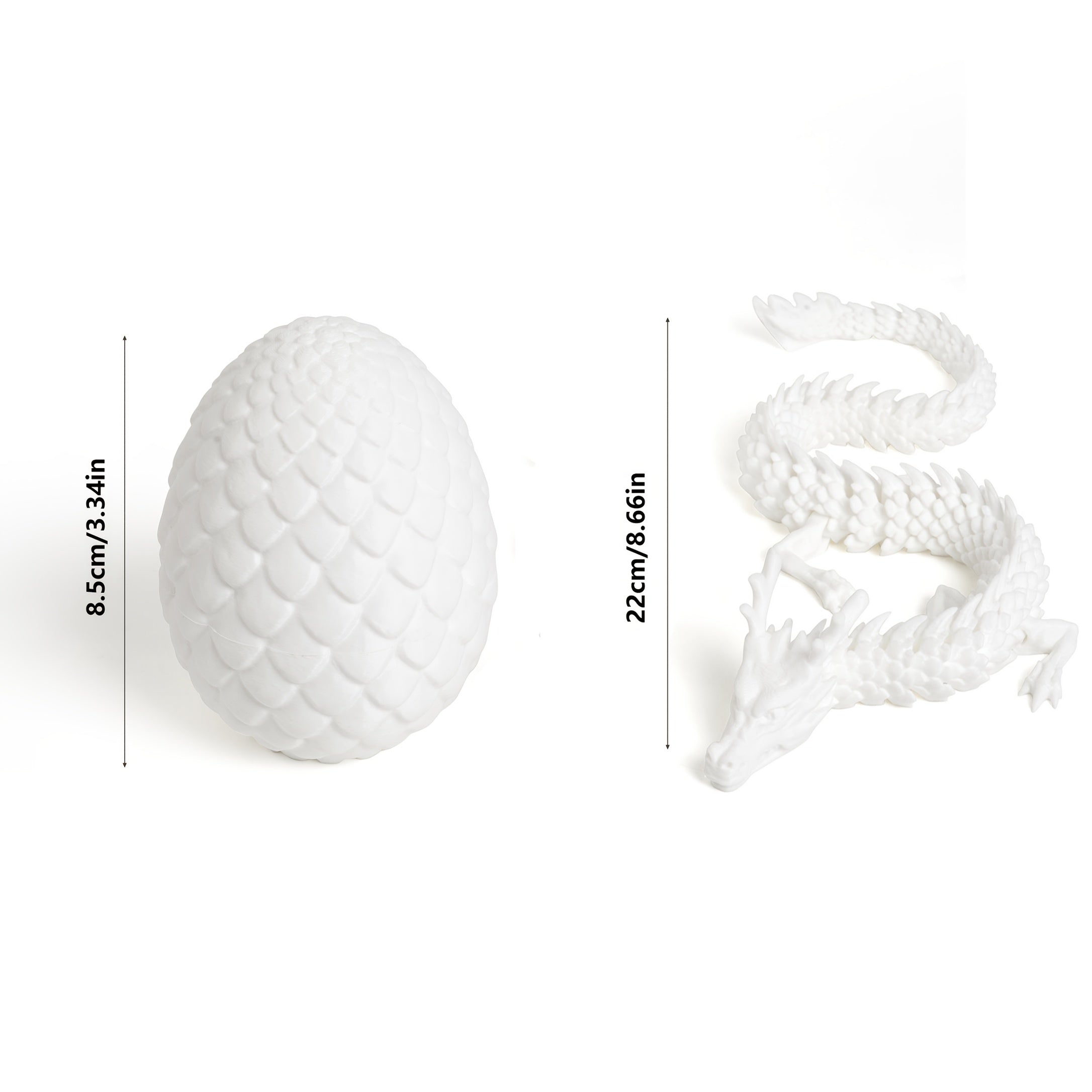 3D Printed Glow in the Dark Chinese Dragon & Surprise Egg