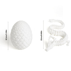 3D Printed Glow in the Dark Chinese Dragon & Surprise Egg