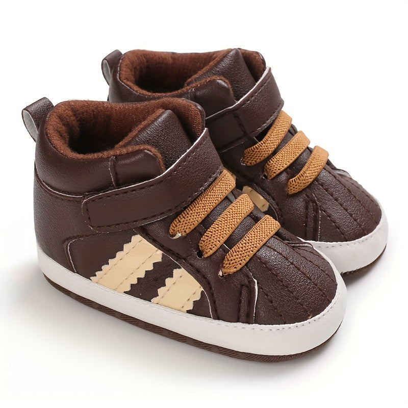 Baby Boy's Lightweight Non Slip Sneakers for Indoor Outdoor Walking