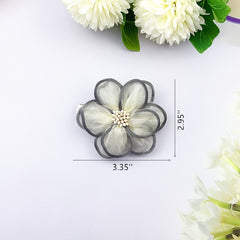 Vintage Flower Sweet Hair Clip for Women