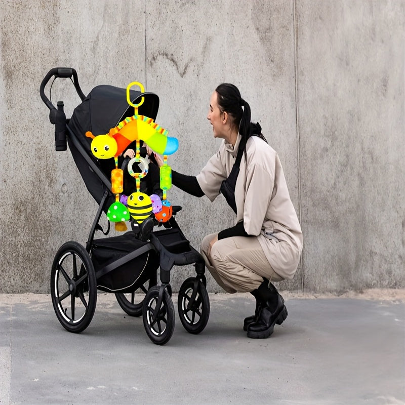 Colorful Stroller Toy Car Hanging Animal Toys