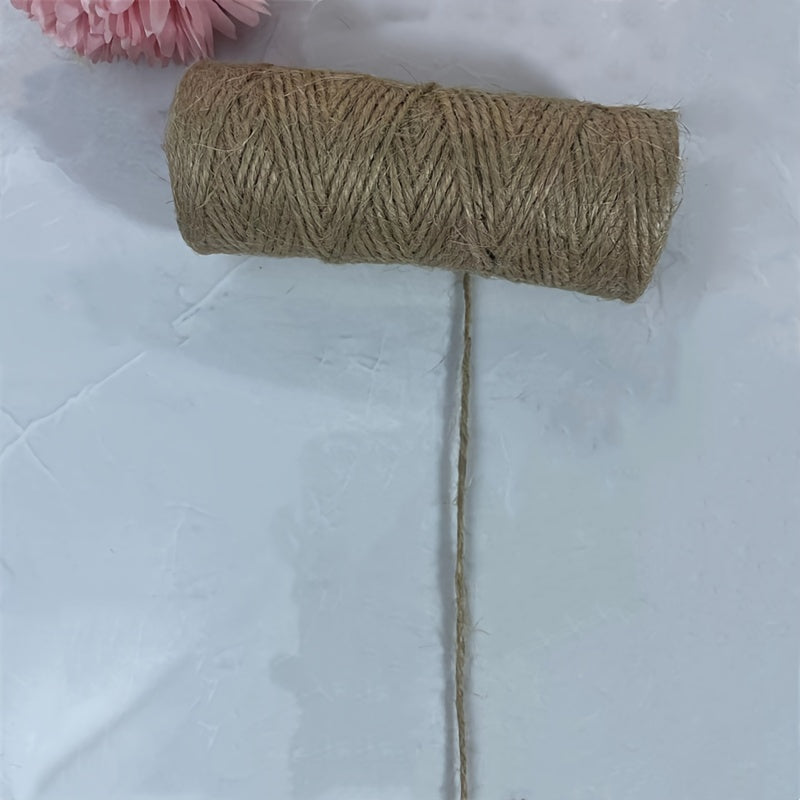 Natural Jute Twine Braided String - Gardening Plant Wrapping Arts Cra