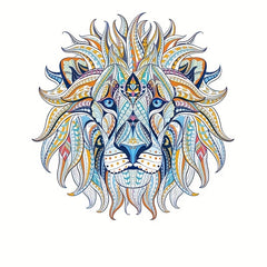 Cartoon Lion Animal Clothing Patch For Men DIY Application