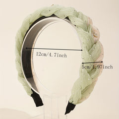 Braided Smooth Texture Headband Vintage Hair Accessories