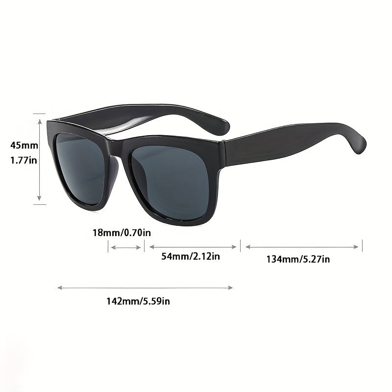 Square Sunglasses For Women Men Casual Anti Glare UV400
